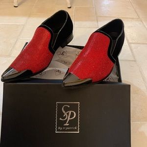 Red men 11 shoes by St. Patrick